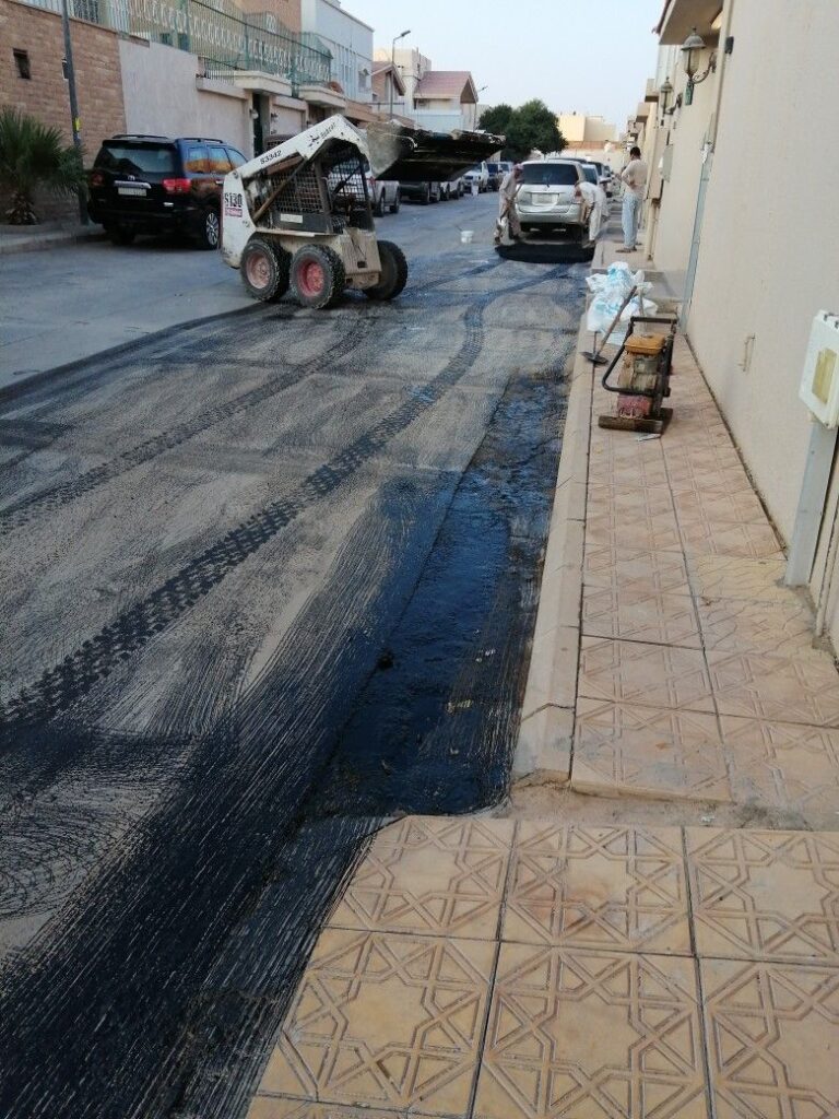 مقاول اسفلت الحبيل