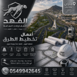أعمال تخطيط طرق جازان