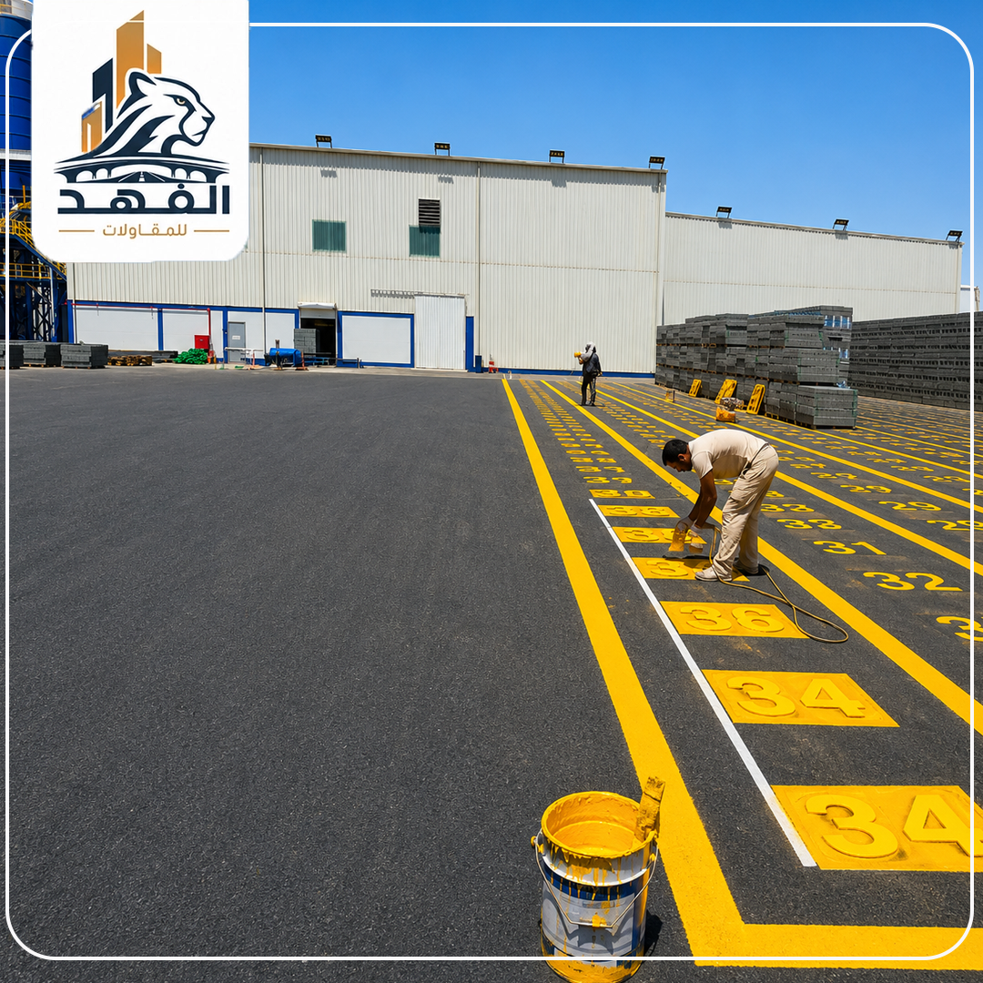 تخطيط الساحات ومداخل المنشآت