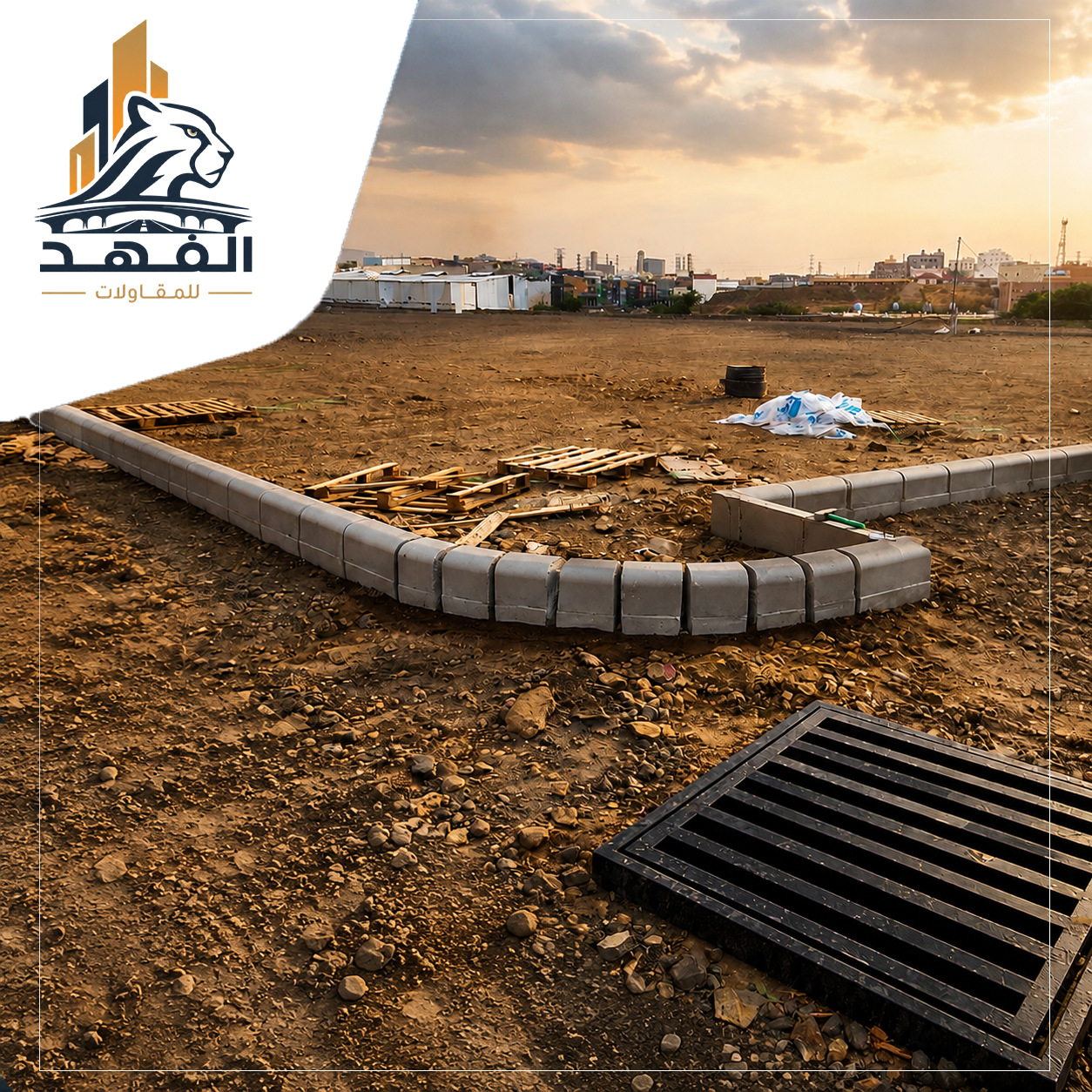 تنسيق أعمال الحفر وإعادة تجهيز الموقع
